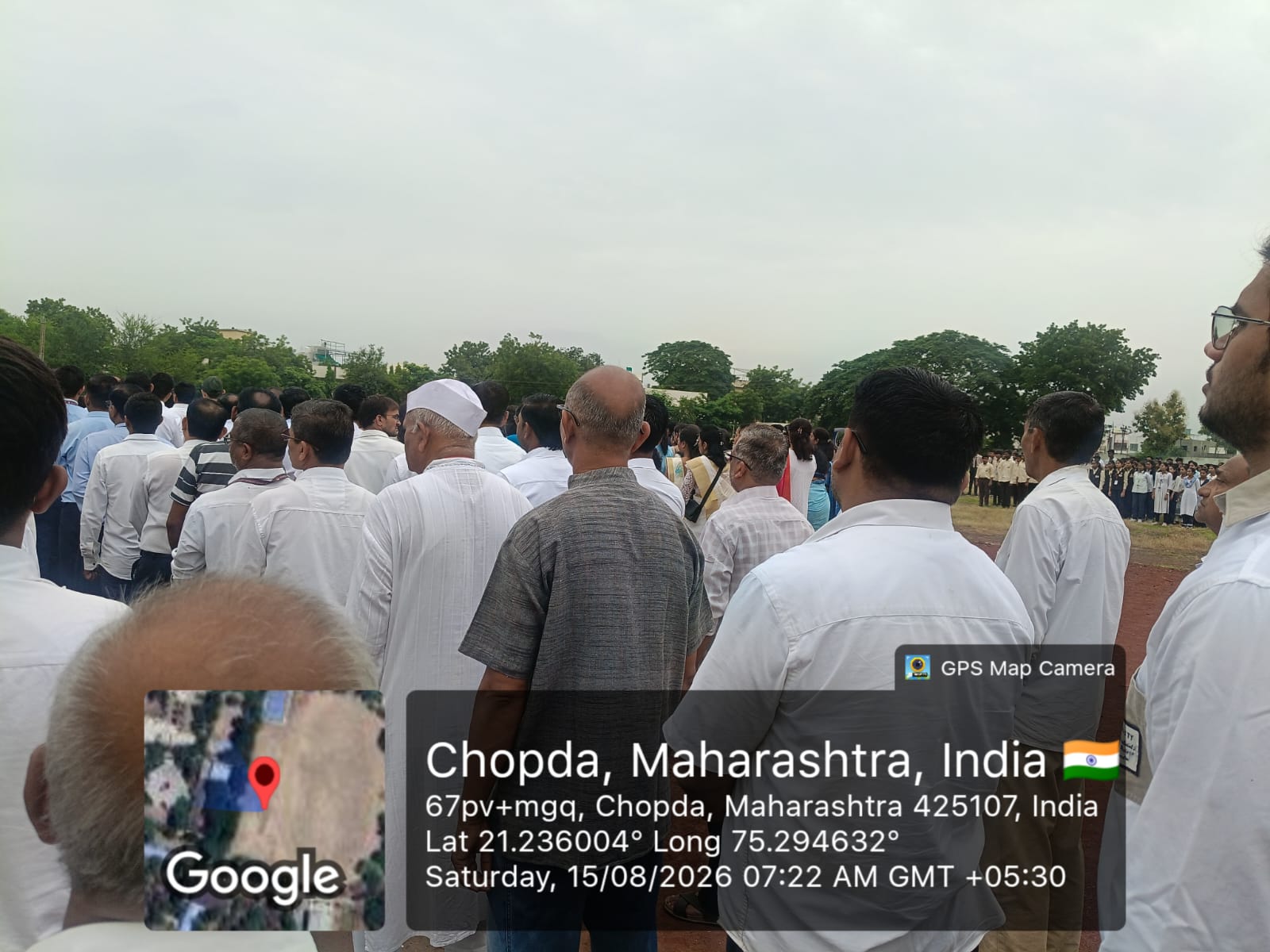  Independence Day Celebration ????????  15th August 2026 was successfully celebrated at Mahatma Gandhi Shikshan Mandal’s Smt. Sharadchandrika Suresh Patil College of Pharmacy, Chopda.